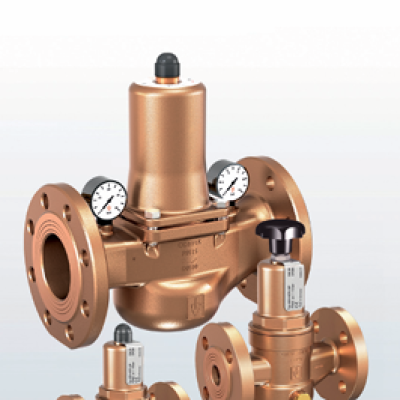 Series 682 Pressure reducing valves made of gunmetal, with flange connections