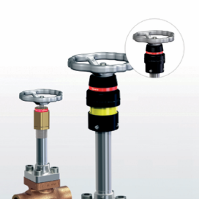 Series 2180 Shut-off valve made of gunmetal, in straight form