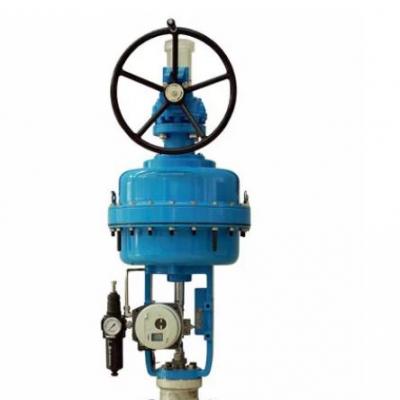 Neles™ cage-guided angle valve, series AB
