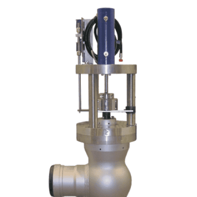 High-performance turbine bypass stop valve